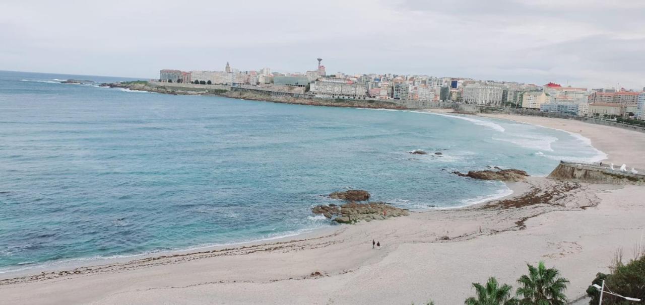 Vivienda Con Increibles Vistas A La Playa De Riazor Daire A Coruña Dış mekan fotoğraf